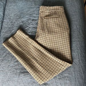 Zara plaid pants